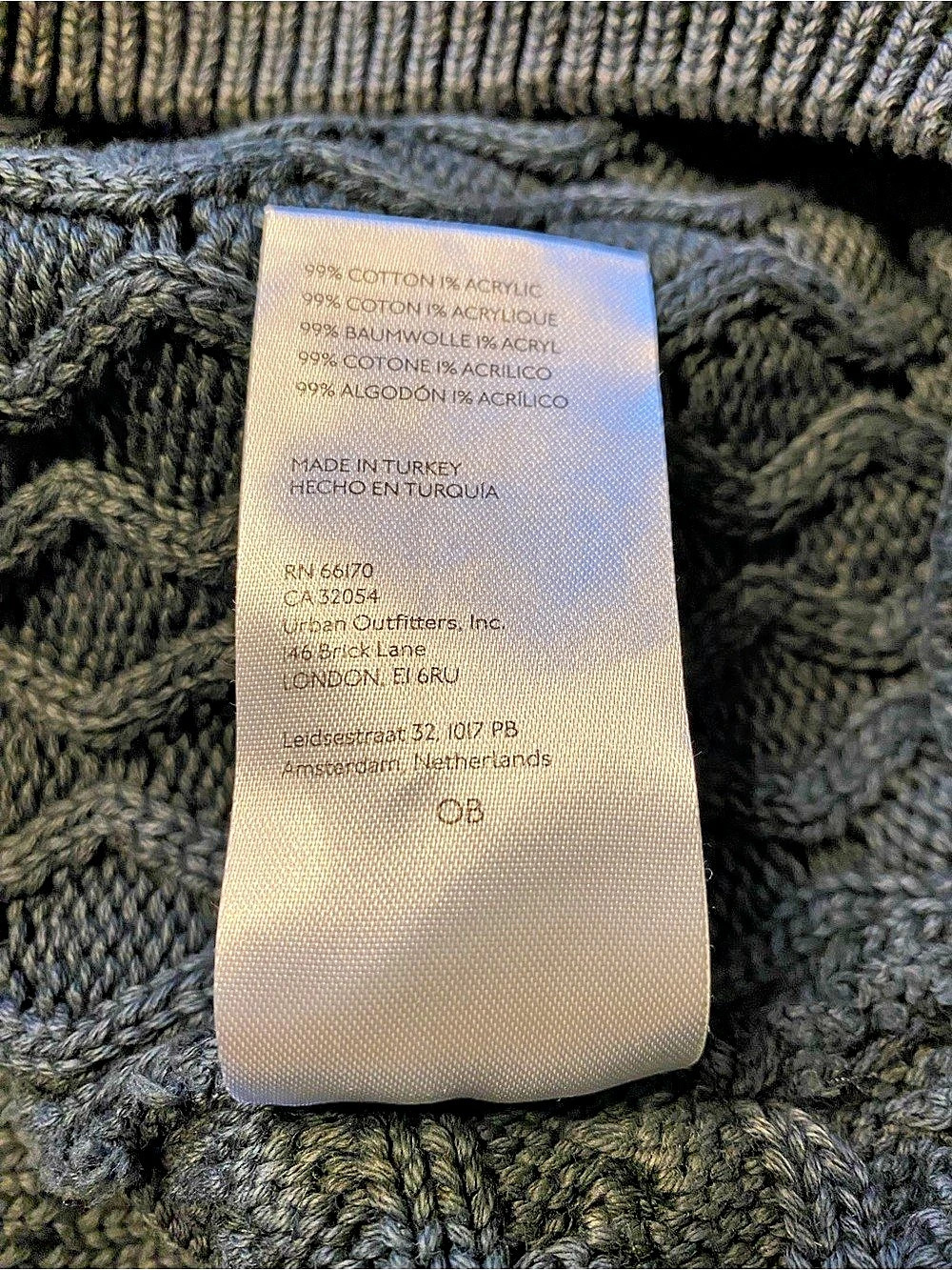 Free People Oversized Sleeveless Sweater in Grey - Picture 7 of 7